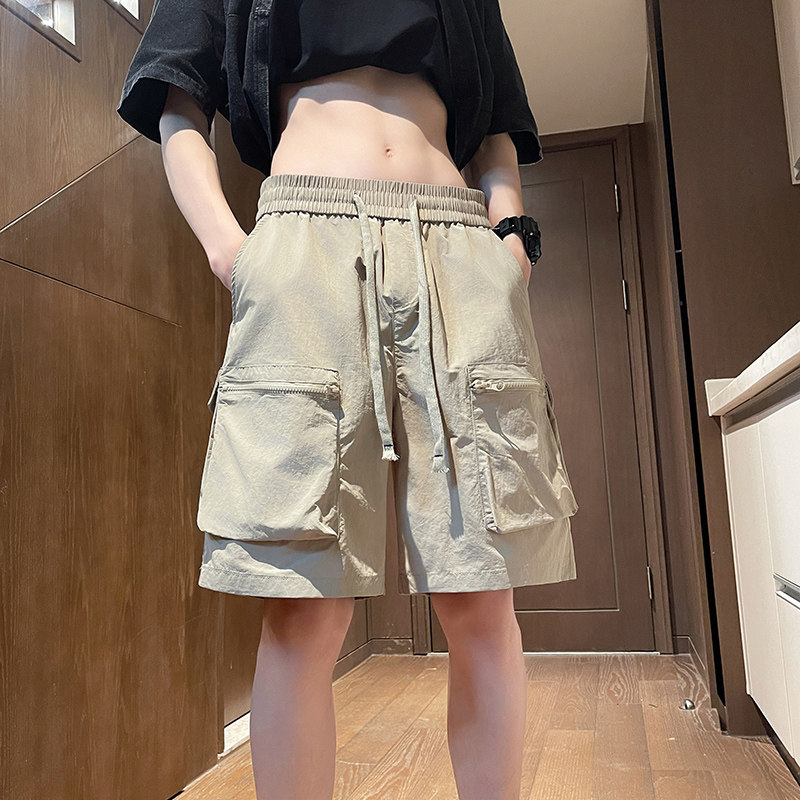 2025夏季男新款五分裤潮流时尚青少年运动沙滩裤DS-D228A-3077P35,男装牛仔裤,电商D228A