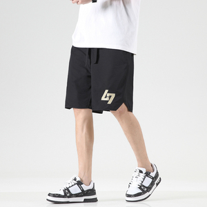 夏季五分裤男潮时尚宽松直筒裤运动休闲沙滩裤DS-D228A-065P35图片