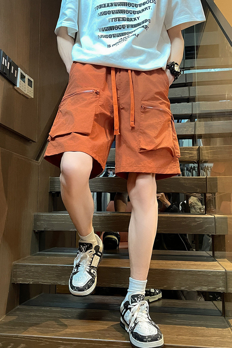 2025夏季男新款五分裤潮流时尚青少年运动沙滩裤DS-D228A-3077P35,男装牛仔裤,电商D228A