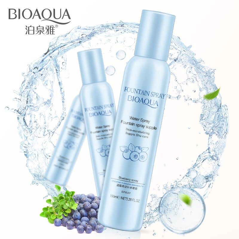 奇迹蓝莓补水喷雾式爽肤水女学生保湿控油收缩毛孔提亮舒缓化妆水