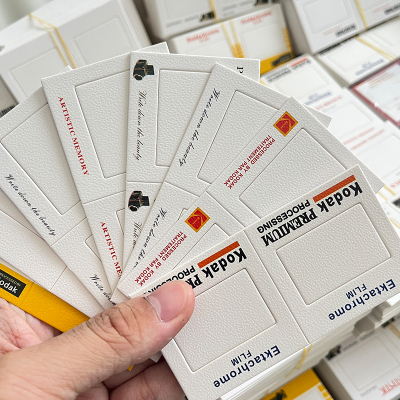 135胶片夹反转胶片空夹胶片保护套菲林胶片DIY个性定制反转片幻灯片空夹