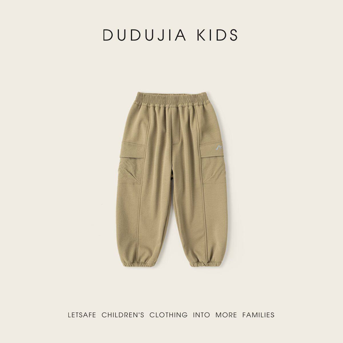 儿童加绒裤子冬季新款男童加厚工装裤宝宝冬装外穿婴儿休闲运动裤