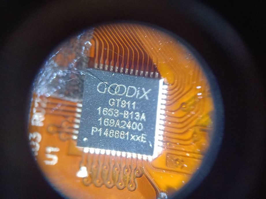 2.5D智能车载导航仪通用触摸 路特仕a8 屏幕维修 芯片GT9