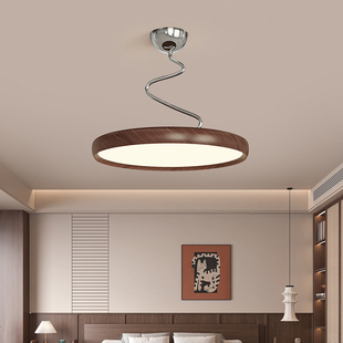 2025新款奶油风卧室吊灯现代简约吸顶餐厅吊灯全光谱护眼过道阳台