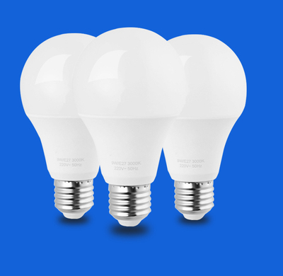 中性光节能暖白黄三色变泡化妆镜