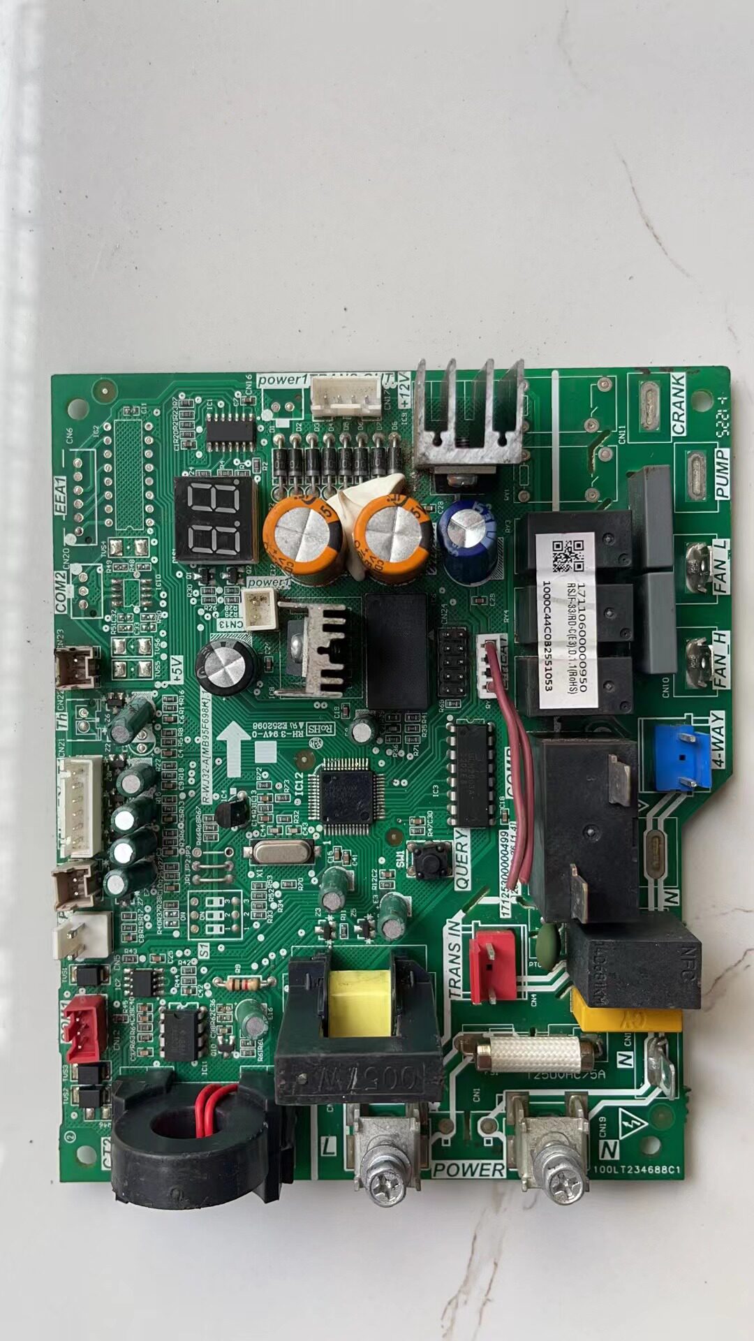 美的主板 r-wj32-a(mb95f698k).1-1 17125300000499电脑板1711060