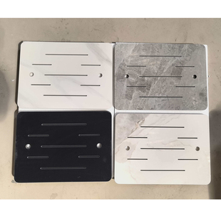 定制岩板茶台盖板嵌入式茶盘下沉式茶盘面板沥水功夫茶家用茶托盘