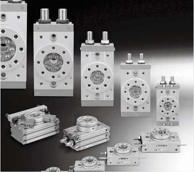 SMC MSQ10/20/30/50/70/100/200A齿轮条摆台旋转气缸