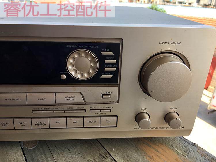 日本安桥功放 tx-ds656 二手功放机光纤同轴大功率av功放 460瓦议