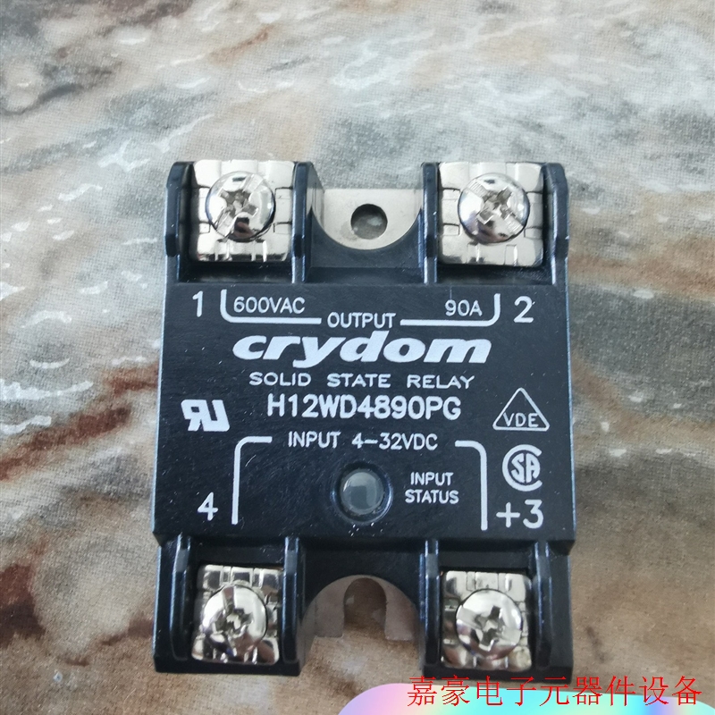 CRYDOM crydom快达H12WD4890PG 90A议价【议价】