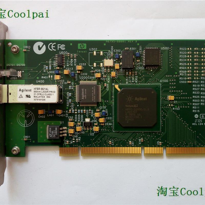 HP A6795-62002 A6795AX小型机2Gb PCI 64Bit HBA XL2光[议价]