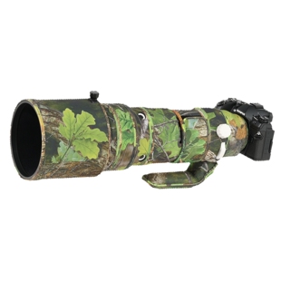 4.5 TC1.25x镜头炮衣适用Olympus迷彩保护套 400mm 奥林巴斯150