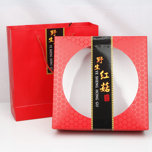 高档红菇礼盒包装盒野生红菇红菌