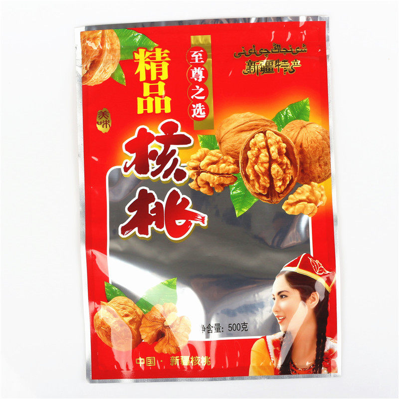 通用核桃包装袋500新疆山核桃图片