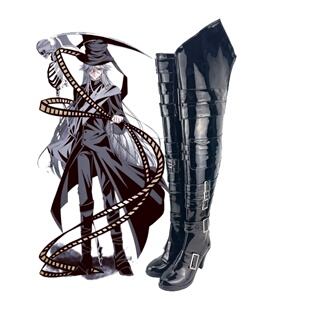 黑执事葬仪屋cos鞋子定制动漫游戏cosplay靴子道具来图定做