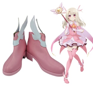 魔法少女伊莉雅cos鞋子定制动漫游戏道具cosplay靴子来图定做