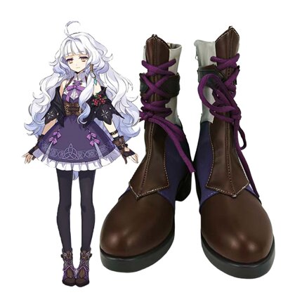 洛奇玛奇mabinogicos鞋子定制动漫游戏道具cosplay靴来图定做