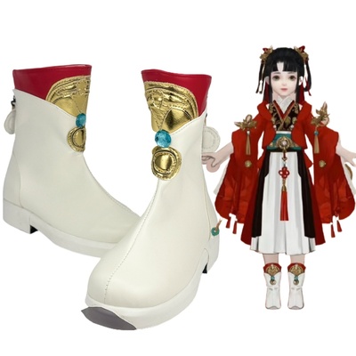 一梦江湖沧海cos鞋子定制动漫游戏cosplay靴子来图定做