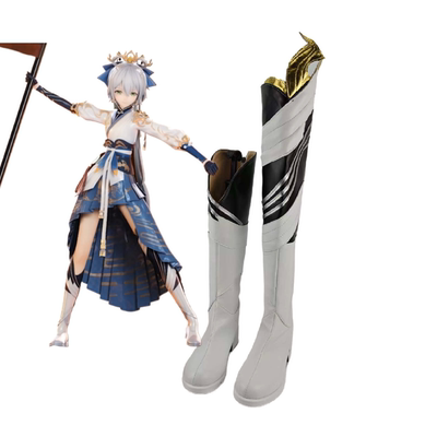 洛天依权御天下cos鞋子定制动漫游戏cosplay靴子道具来图定做