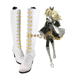 VOCALOID初音未来镜音双子炉心融解Rin铃镜音铃cos鞋子道具定制