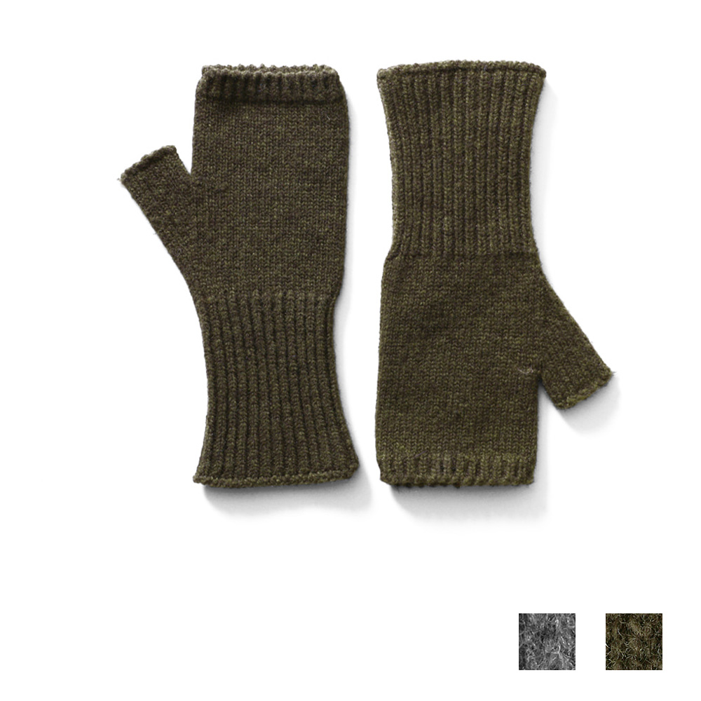 [THOMAS MORE]2025冬季新款羊毛针织保暖半指手套TF4-AC03