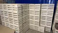 Thickened load-bearing wooden box, solid wood storage box, retro wooden box, storage wooden strip box, supermarket fruit display wooden frame thumbnail 4