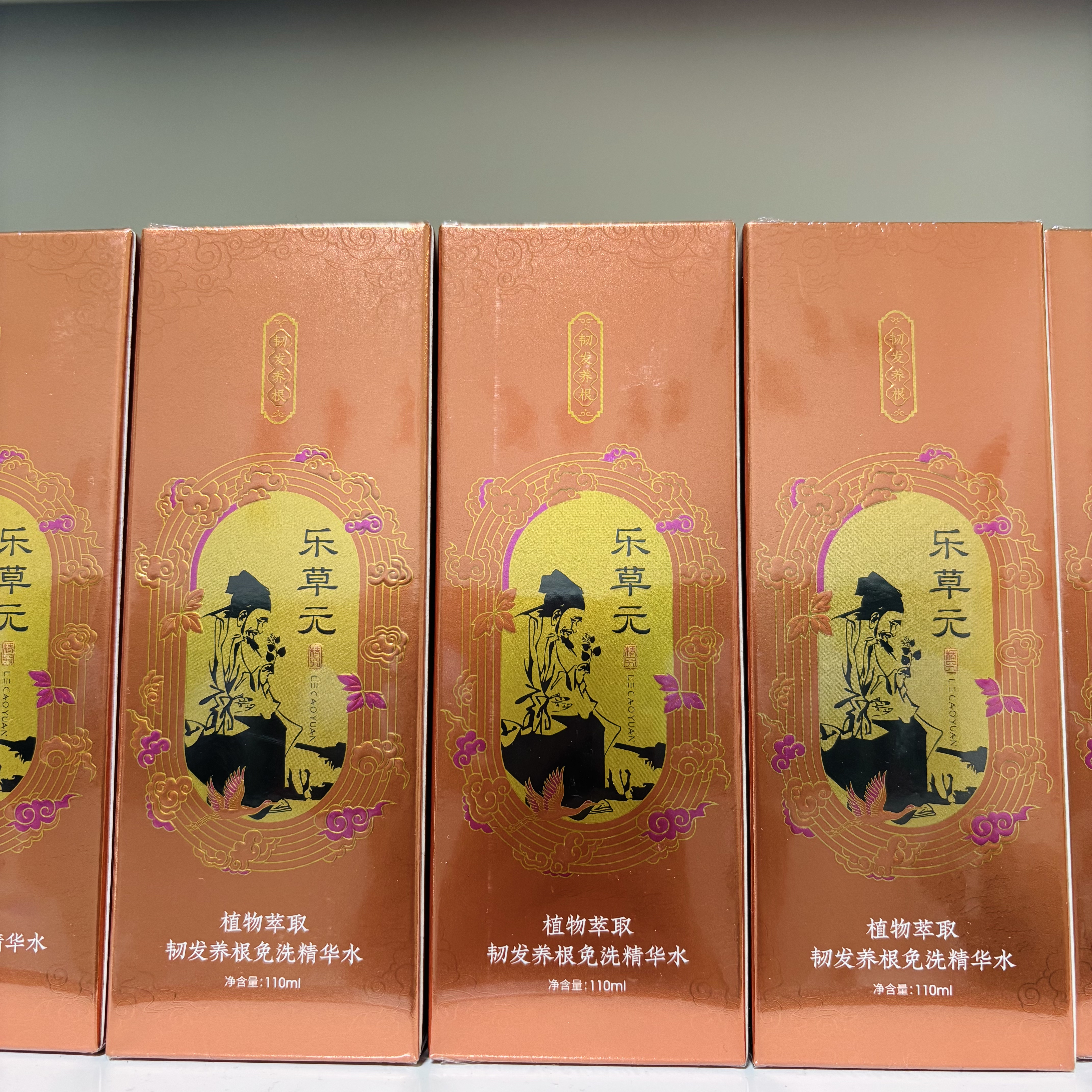 乐草元 植物萃取韧发养根洗发水防断发 300ml图片