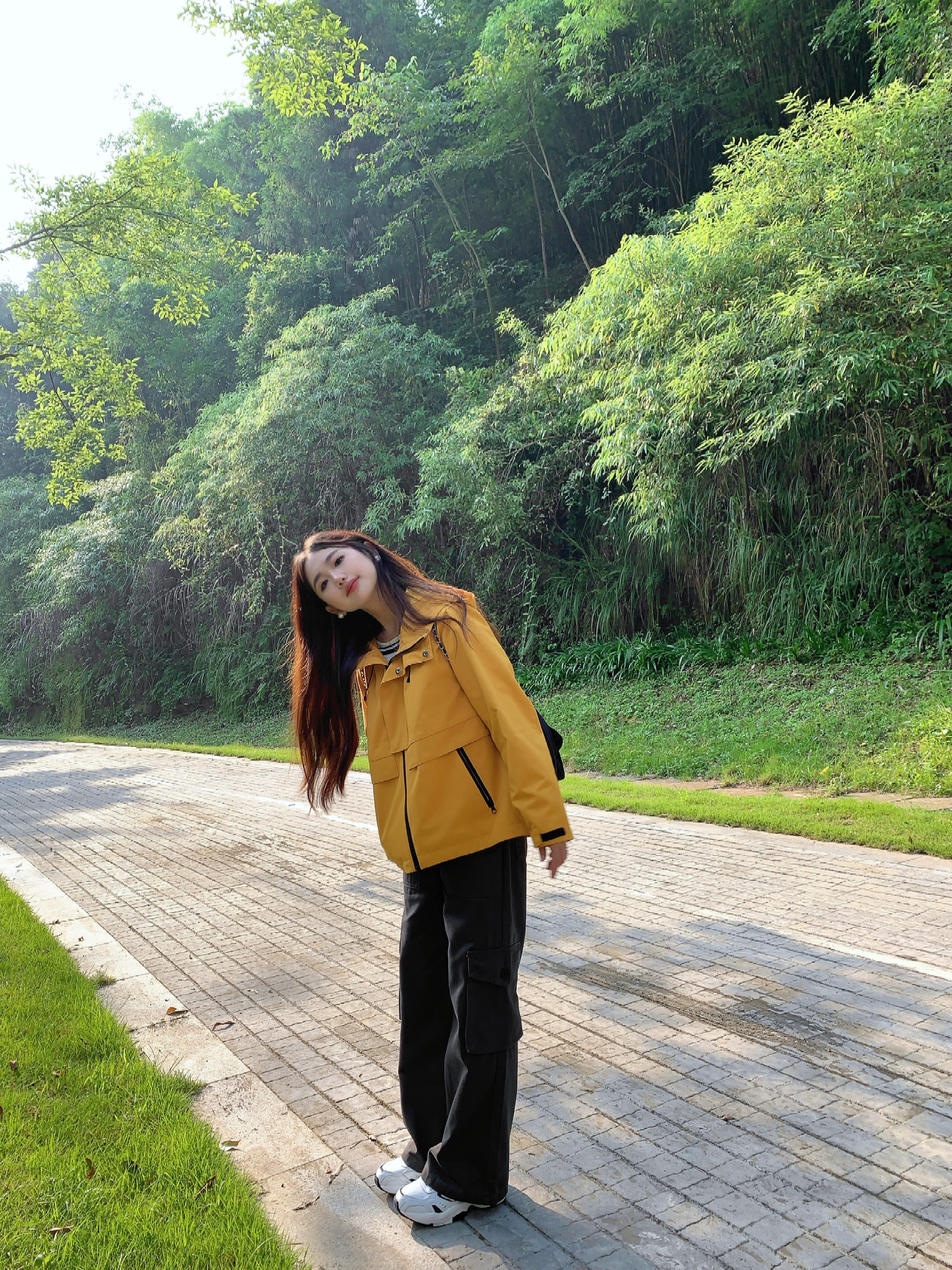 高腰百搭显瘦长款品质工装裤