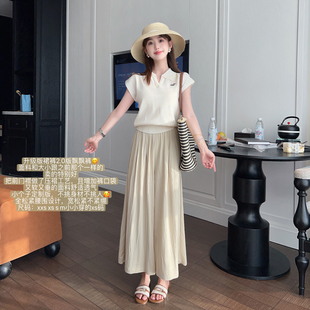 垂感飘飘裤 小小家 2.0宽松肌理感大摆裙裤 升级版 150xs 小个子小码