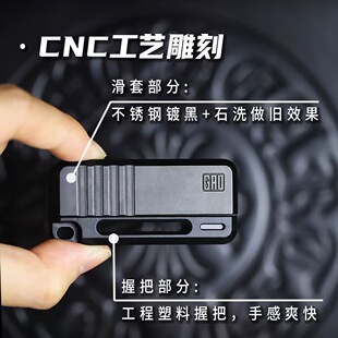 EDC不锈钢膛线5代磁力机械回弹段落推牌啪啪币解压玩具发糕新品