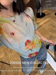 多巴胺花色120支精纺水溶羊毛衫长袖T恤女短袖开衫欧货薄款打底衫