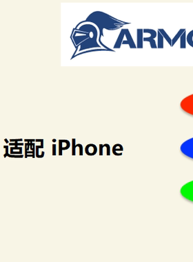 Armorsuit适配iPhone 16 13 11 Xs X pro max 7/8plus高清屏幕膜背膜