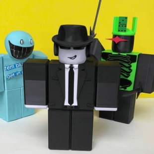跨境Roblox game Forsaken被遗弃游戏人物3D打印玩具可动手办模型