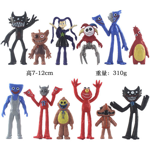 61儿童节礼物原型体1006小丑莉莉公仔手办波比5poppy吉姆玩家模型