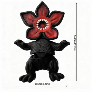 Q版怪奇物语5人形食人花手办公仔挂件Demogorgon模型3D打印玩具