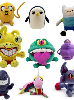跨境新品adventure Time冒险时间游戏周边卡通毛绒玩具公仔玩偶具