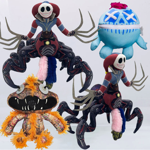 波比游戏时间5原型1006公仔毛绒玩具小丑怪物辫子莉莉钢琴龙玩偶