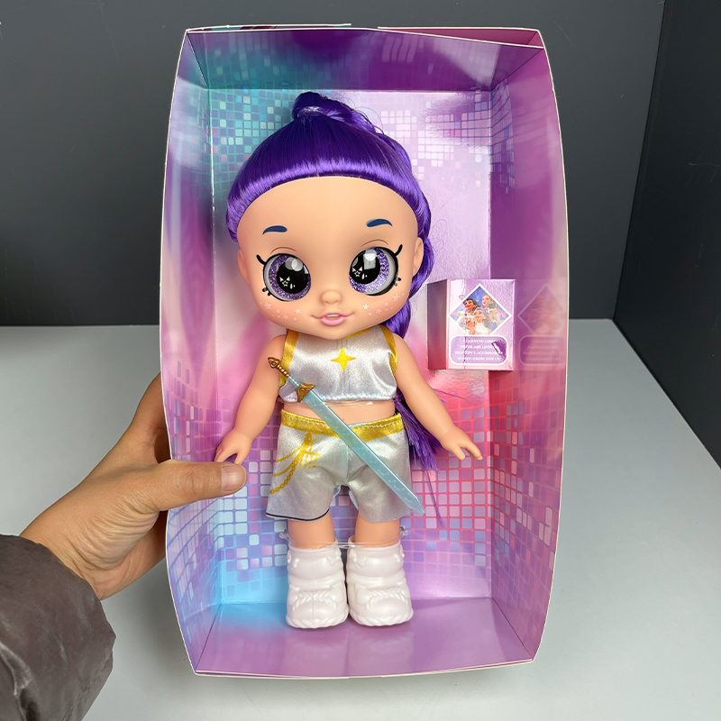 kpop韩版动漫猎魔女团鲁米米拉公仔玩偶5d眼镜超大芭比娃娃送儿童