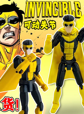 高战力极恶马克手办现货莫西干马克vs黑暗马克Invincible4周边