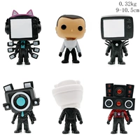 [Голова может двигаться] 6 Большая голова Q Версия Туалет Куклы