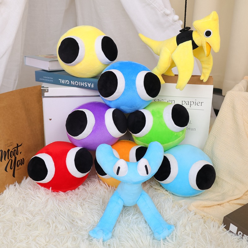 游戏周边彩虹朋友公仔玩偶