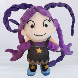 波比游戏时间第五季 莉莉可爱毛绒玩具poppy5原型1006玩偶公仔 Q版