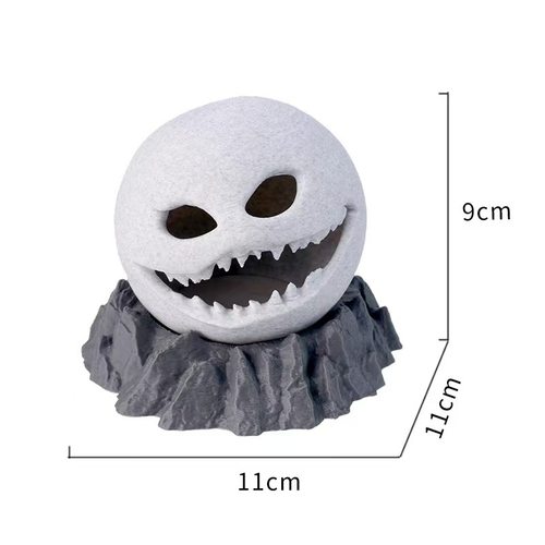 跨境新品月亮恶魔手办The Moon woke Up动画周边3d打印摆件带底座