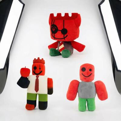 跨境新款Forsaken Plush Builderman被遗忘的游戏毛绒玩偶公仔