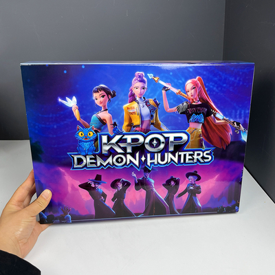 Kpop Demon Hunters新年大礼包猎魔女团沙加男团周边洞洞乐60pcs