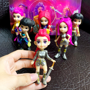 kpop恶魔猎人猎魔女团手办玩具lumi鲁米公仔盲盒卡片玩偶模型礼物