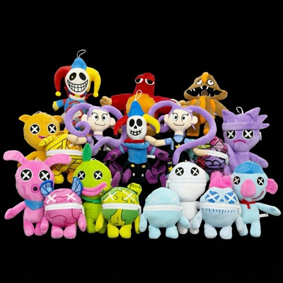 poppy5翻转波比公仔毛绒玩具波比玩闹时间第五季原型1006玩偶莉莉