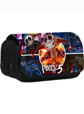 波比第五季双层笔袋Poppy Playtime 5原型1006小学生大容量文具袋