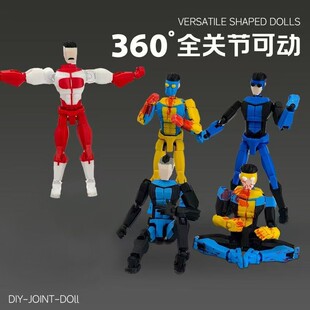 全形态马克无敌少侠人偶手办Invincible4全能侠独眼怪3d玩具礼物