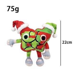 跨境festive brainrot 67 plush窃取脑腐戴帽红绿67公仔毛绒玩偶